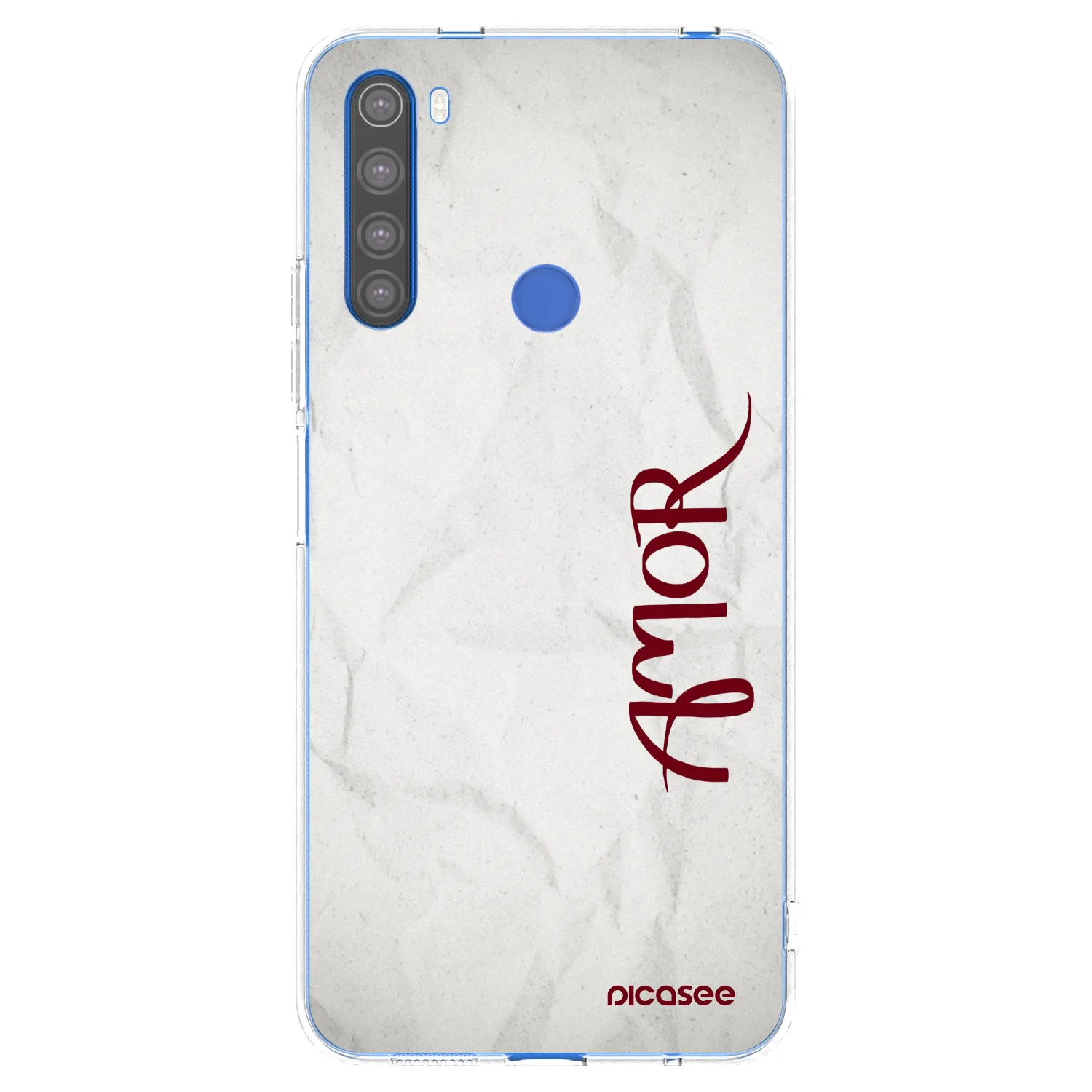 Picasee διαφανής θήκη σιλικόνης Xiaomi Redmi Note 8T - Amor