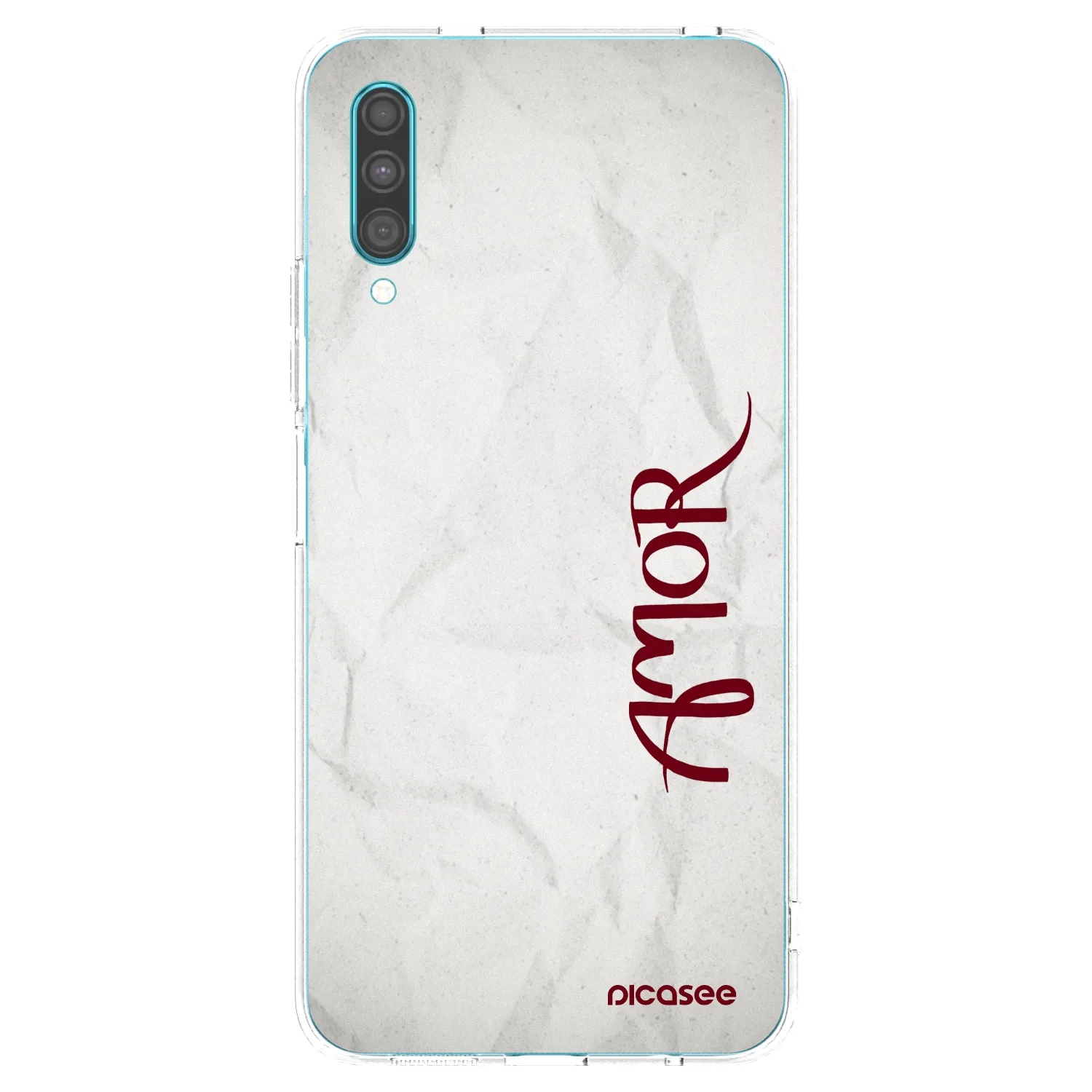 Picasee διαφανής θήκη σιλικόνης Samsung Galaxy A30s A307F - Amor