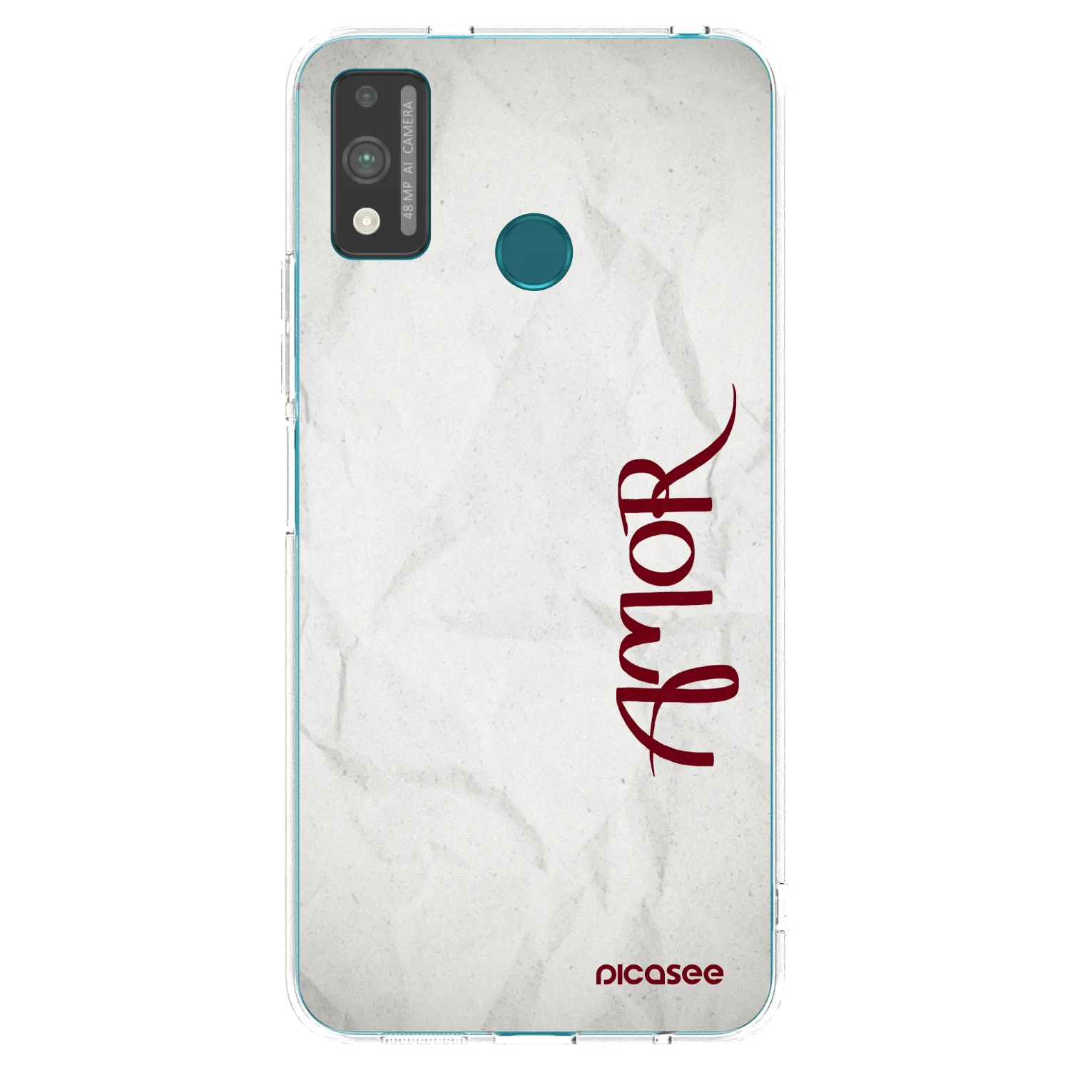 Picasee διαφανής θήκη σιλικόνης Honor 9X Lite - Amor