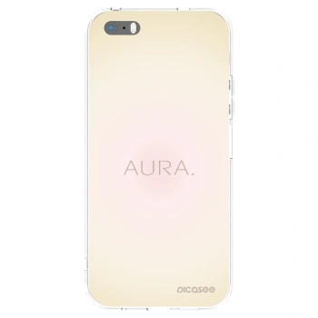 Picasee διαφανής θήκη σιλικόνης Apple iPhone 5/5S/SE - Aura