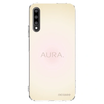 Picasee διαφανής θήκη σιλικόνης Honor 9X Pro - Aura