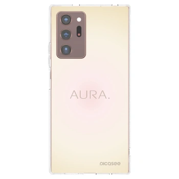 Picasee διαφανής θήκη σιλικόνης Samsung Galaxy Note 20 Ultra - Aura