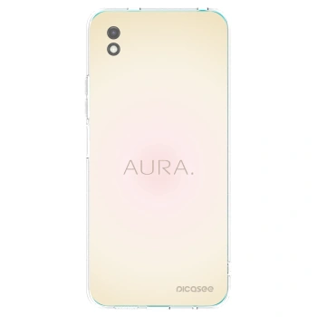 Picasee Μαύρη θήκη σιλικόνης για Xiaomi Redmi 9A - Aura