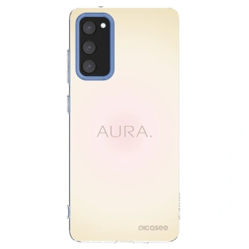 Picasee διαφανής θήκη σιλικόνης Samsung Galaxy S20 FE - Aura