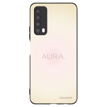 Picasee Μαύρη θήκη σιλικόνης για Huawei P Smart 2021 - Aura