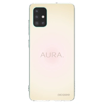 Picasee διαφανής θήκη σιλικόνης Samsung Galaxy M51 M515F - Aura