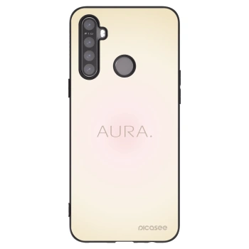 Picasee Μαύρη θήκη σιλικόνης για Realme 5 - Aura