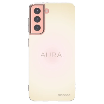 Picasee διαφανής θήκη σιλικόνης Samsung Galaxy S21 5G G991B - Aura