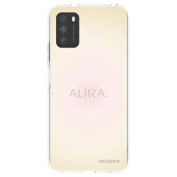 Picasee διαφανής θήκη σιλικόνης Xiaomi Poco M3 - Aura
