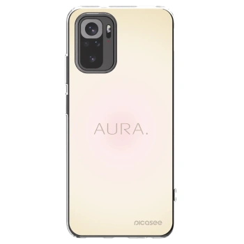 Picasee διαφανής θήκη σιλικόνης Xiaomi Redmi Note 10 - Aura