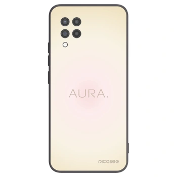 Picasee Μαύρη θήκη σιλικόνης για Samsung Galaxy A42 A426B - Aura