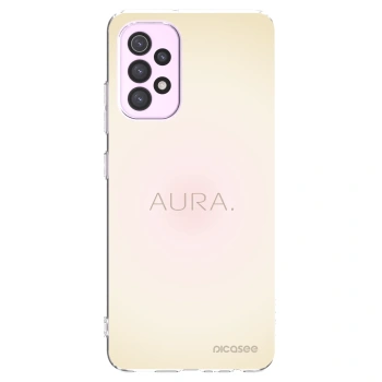 Picasee διαφανής θήκη σιλικόνης Samsung Galaxy A32 5G A326B - Aura