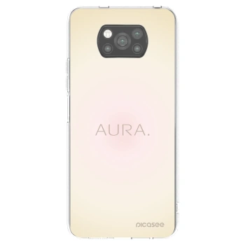 Picasee Μαύρη θήκη σιλικόνης για Xiaomi Poco X3 Pro - Aura