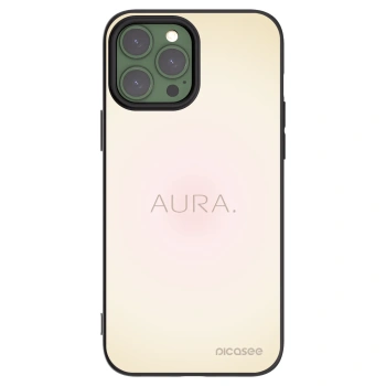 Picasee Μαύρη θήκη σιλικόνης για Apple iPhone 13 Pro Max - Aura