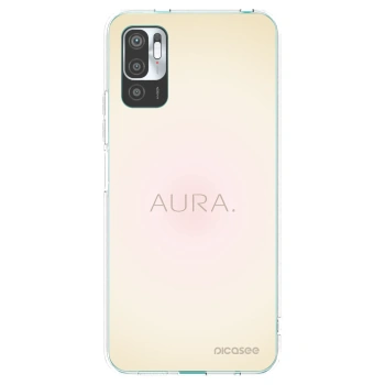 Picasee διαφανής θήκη σιλικόνης Xiaomi Redmi Note 10 5G - Aura