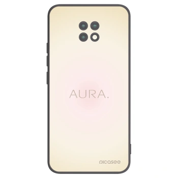 Picasee Μαύρη θήκη σιλικόνης για Xiaomi Redmi Note 9T - Aura