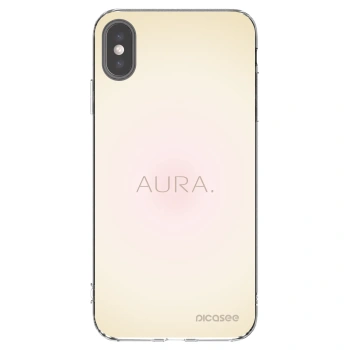 Picasee διαφανής θήκη σιλικόνης Apple iPhone XS Max - Aura