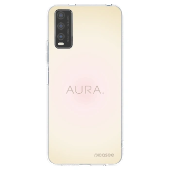 Picasee διαφανής θήκη σιλικόνης Vivo Y20s - Aura