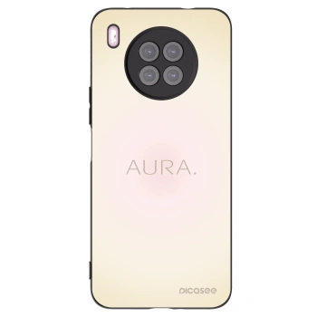 Picasee Μαύρη θήκη σιλικόνης για Huawei Nova 8i - Aura
