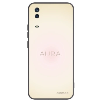 Picasee Μαύρη θήκη σιλικόνης για Vivo Y11s - Aura