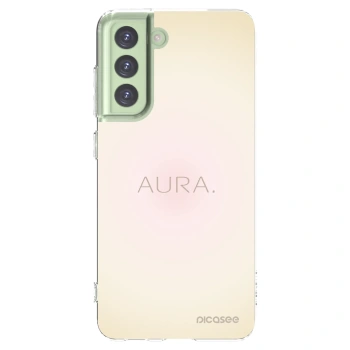 Picasee διαφανής θήκη σιλικόνης Samsung Galaxy S21 FE 5G - Aura