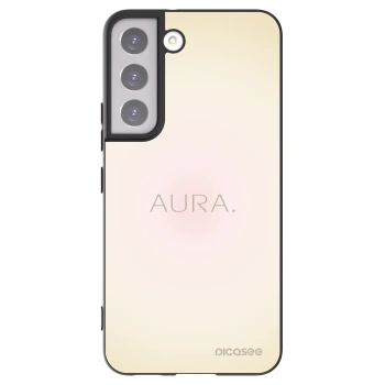 Picasee Μαύρη θήκη σιλικόνης για Samsung Galaxy S22 5G - Aura