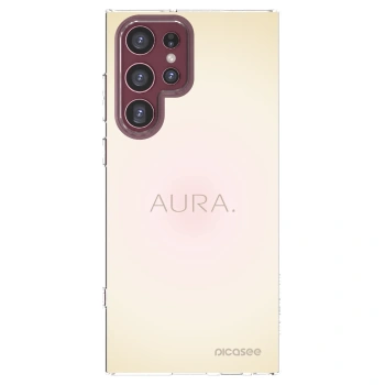 Picasee διαφανής θήκη σιλικόνης Samsung Galaxy S22 Ultra 5G - Aura