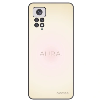 Picasee Μαύρη θήκη σιλικόνης για Xiaomi Redmi Note 11 - Aura