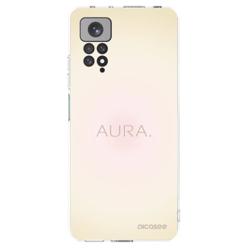 Picasee διαφανής θήκη σιλικόνης Xiaomi Redmi Note 11S 4G - Aura