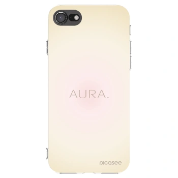 Picasee διαφανής θήκη σιλικόνης Apple iPhone SE 2022 - Aura