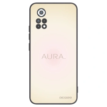 Picasee Μαύρη θήκη σιλικόνης για Xiaomi Poco X4 Pro 5G - Aura