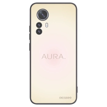 Picasee Μαύρη θήκη σιλικόνης για Xiaomi 12 Pro - Aura