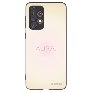 Picasee Μαύρη θήκη σιλικόνης για Samsung Galaxy A33 5G A336 - Aura