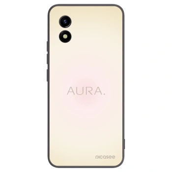 Picasee Μαύρη θήκη σιλικόνης για Vivo Y01 - Aura