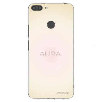 Picasee διαφανής θήκη σιλικόνης Huawei P Smart - Aura