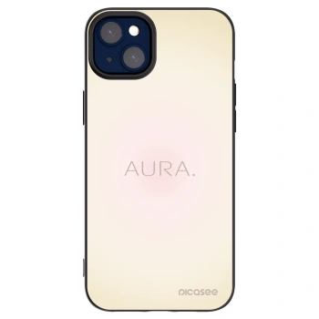 Picasee Μαύρη θήκη σιλικόνης για Apple iPhone 14 Plus - Aura