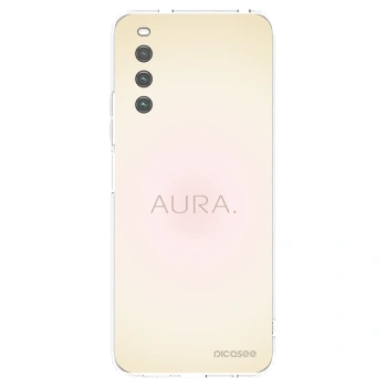 Picasee διαφανής θήκη σιλικόνης Sony Xperia 10 IV 5G - Aura