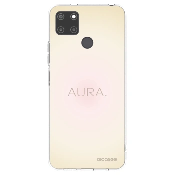 Picasee διαφανής θήκη σιλικόνης Realme C21Y - Aura