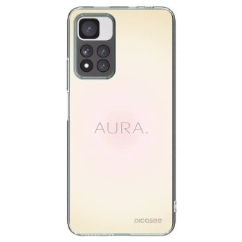 Picasee διαφανής θήκη σιλικόνης Xiaomi Redmi Note 11 Pro+ 5G - Aura