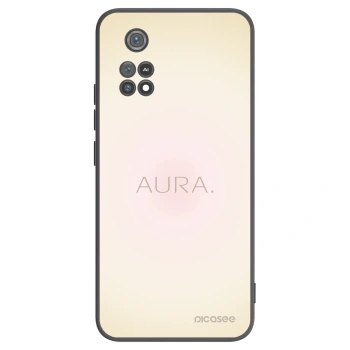 Picasee Μαύρη θήκη σιλικόνης για Xiaomi Poco M4 Pro - Aura