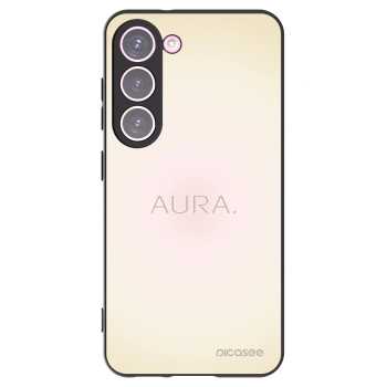Picasee Μαύρη θήκη σιλικόνης για Samsung Galaxy S23 5G - Aura