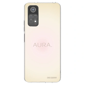 Picasee διαφανής θήκη σιλικόνης Xiaomi Redmi Note 11S 5G - Aura