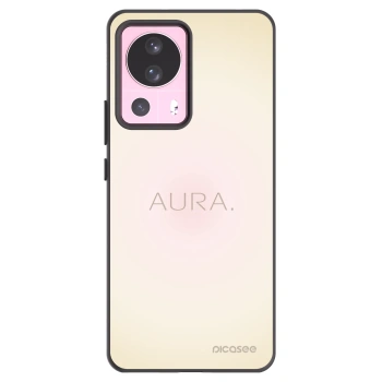 Picasee Μαύρη θήκη σιλικόνης για Xiaomi 13 Lite - Aura