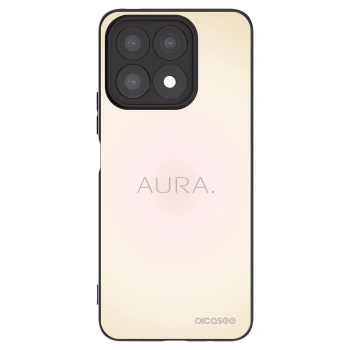 Picasee Μαύρη θήκη σιλικόνης για Honor X8a - Aura