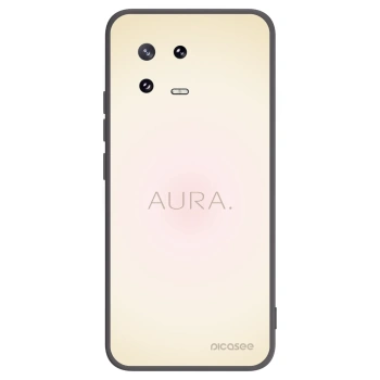 Picasee Μαύρη θήκη σιλικόνης για Xiaomi 13 Pro - Aura