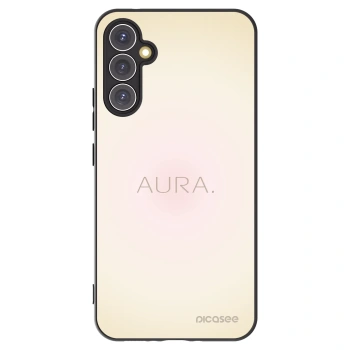 Picasee Μαύρη θήκη σιλικόνης για Samsung Galaxy A34 5G A346B - Aura