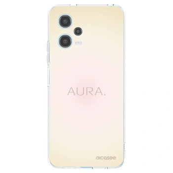 Picasee διαφανής θήκη σιλικόνης Xiaomi Redmi Note 12 5G - Aura