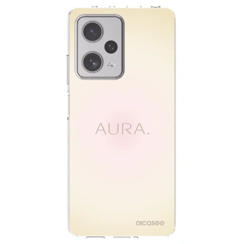 Picasee διαφανής θήκη σιλικόνης Xiaomi Redmi Note 12 Pro+ 5G - Aura