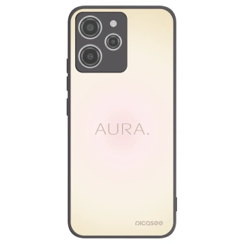 Picasee Μαύρη θήκη σιλικόνης για Xiaomi Redmi 12 4G - Aura