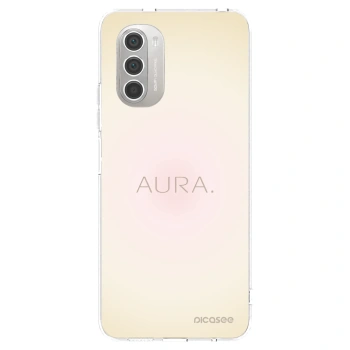 Picasee διαφανής θήκη σιλικόνης Motorola Moto G51 - Aura